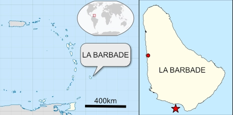 La Barbade dans les Petites Antilles